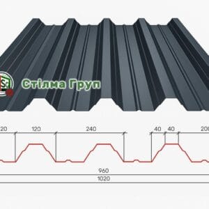 Профнастил конструційний несучий Н-60