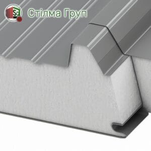 Сендвіч панелі покрівельні з пінополістіролом