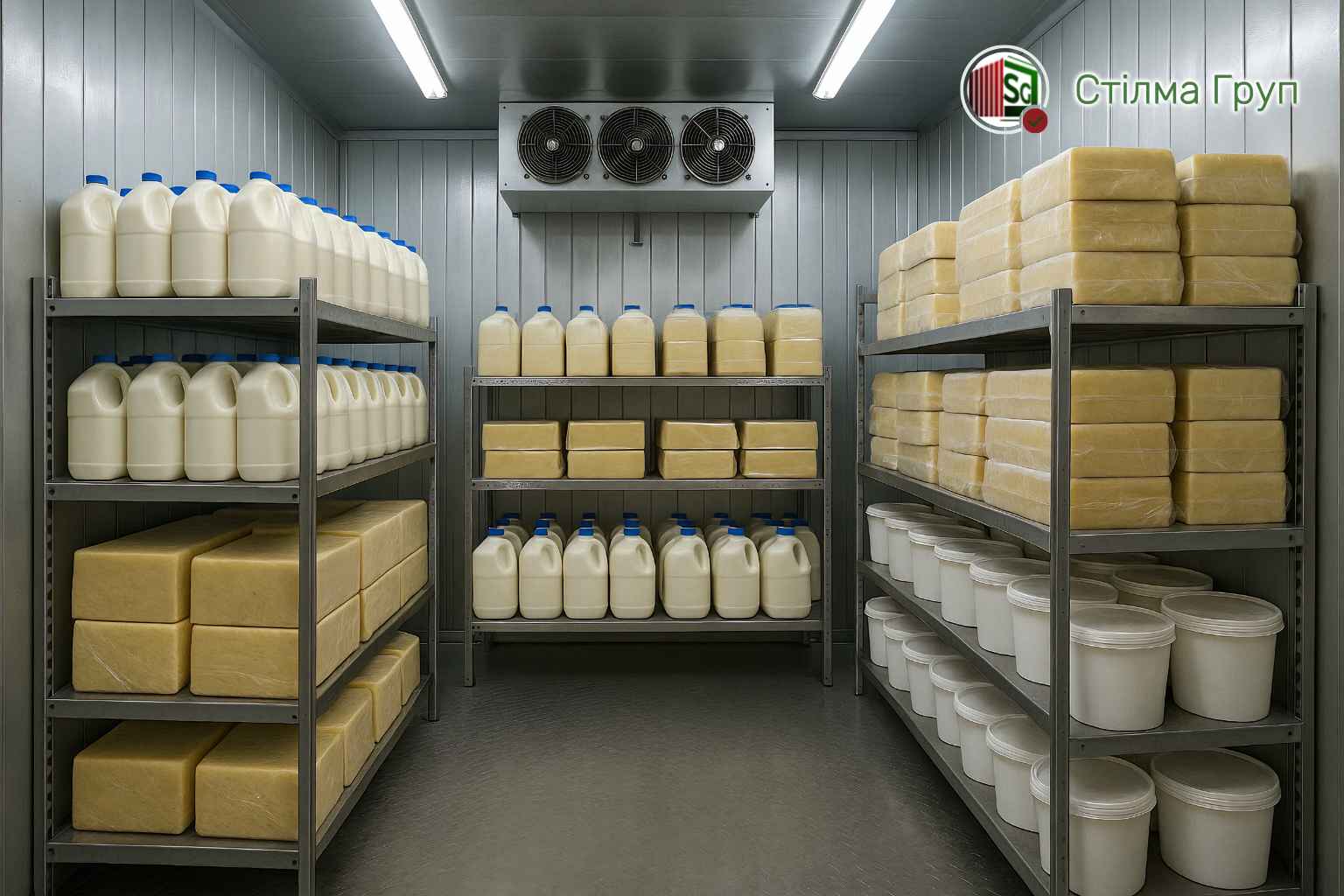 Зберігання молочної продукції